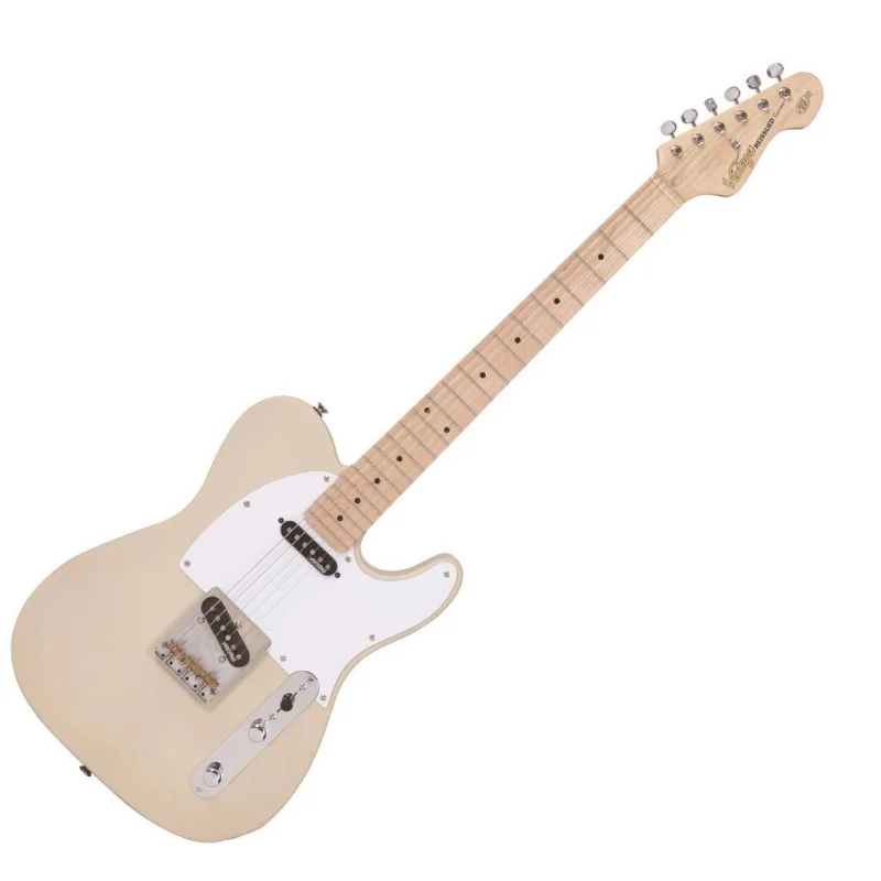 Vintage V58 Jerry Donahue ReIssued Electric Guitar ~ Ash Blonde