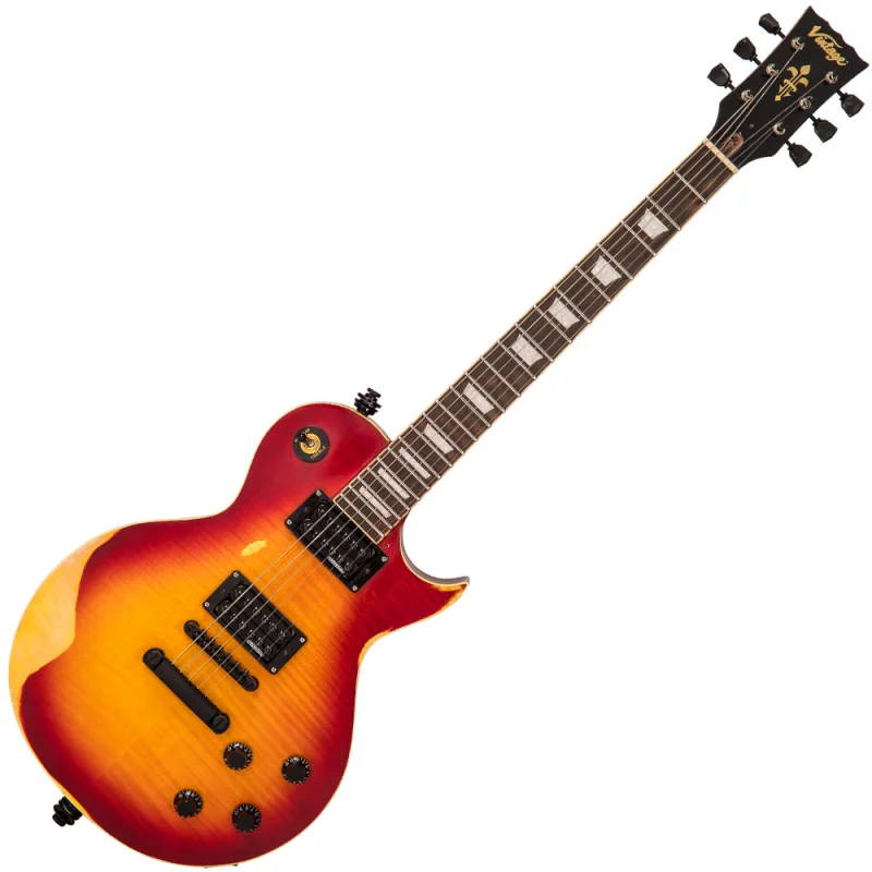 Vintage V100 ProShop Unique ~ Cherry Sunburst