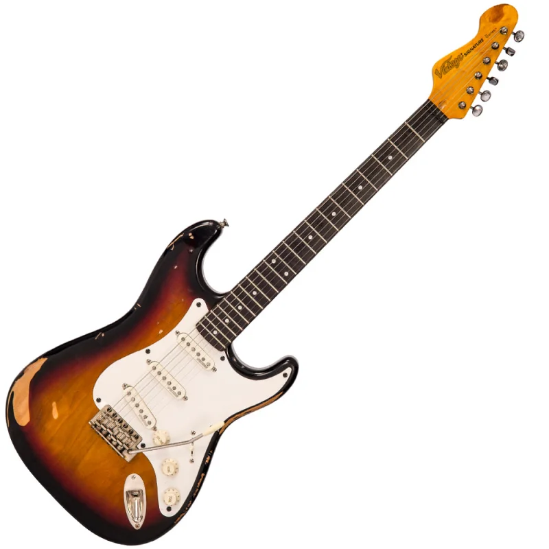 Vintage V6 ProShop Unique ~ Sunset Sunburst